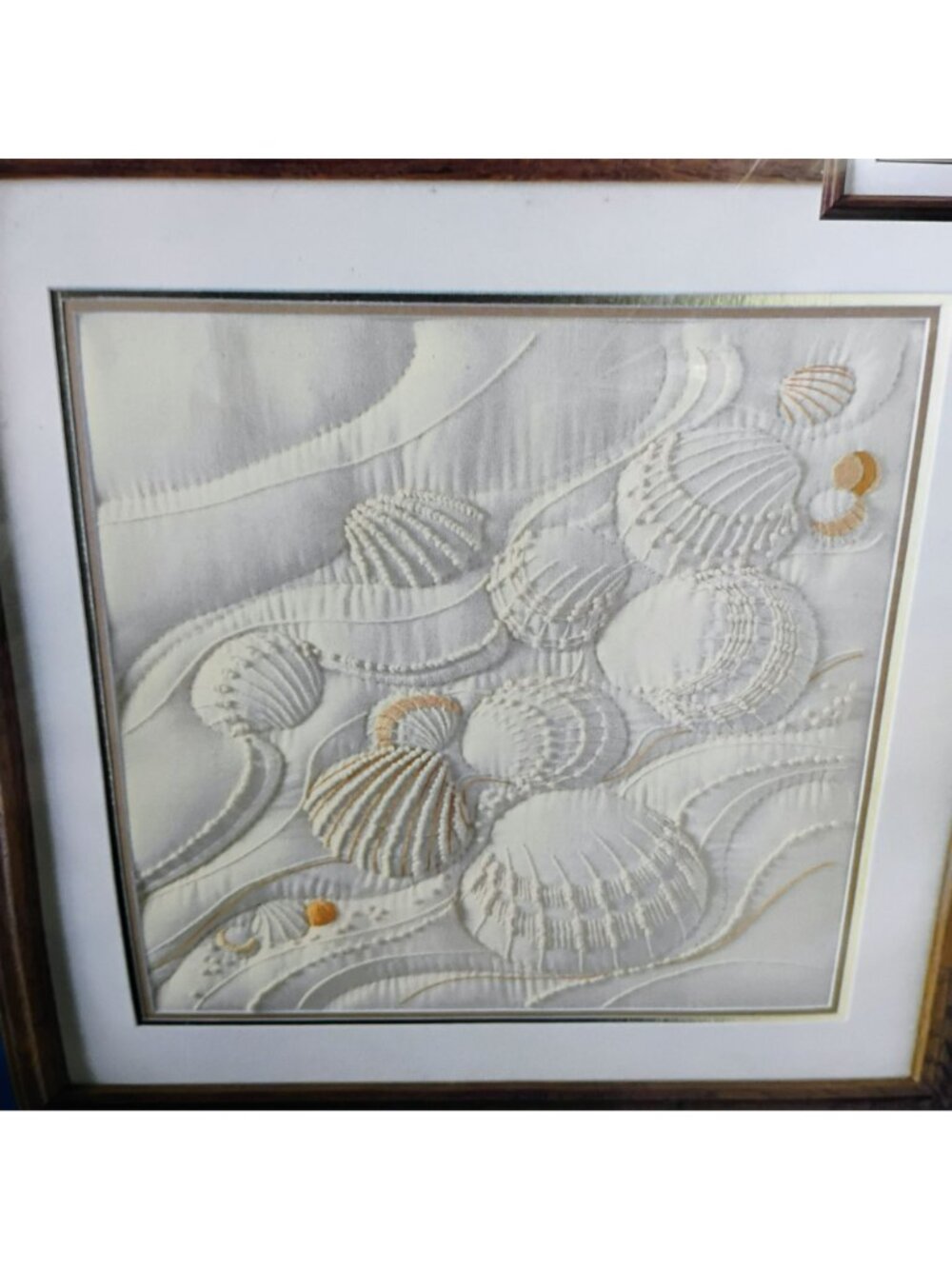 Janlynn Oceans Edge Candlewicking Needlecraft Kit 14" X 14" Cotton Muslin Fabric - Picture 4 of 6